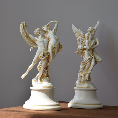 希腊雅典娜女神雕塑雕像石膏树脂天使摆件装饰品工艺品桌面小摆设